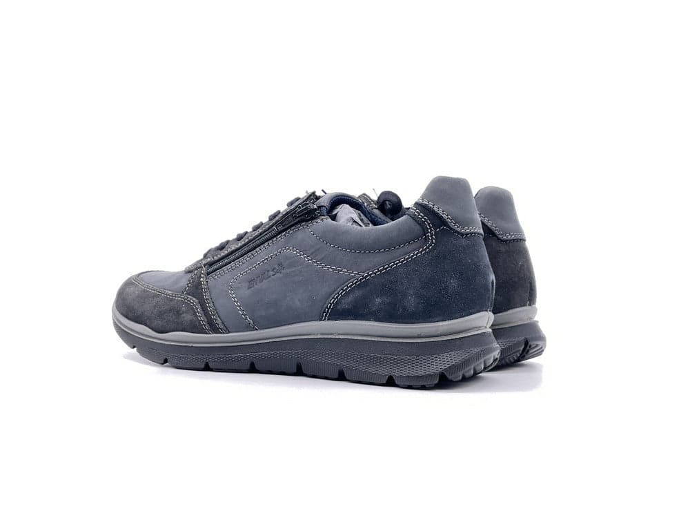 ENVAL SOFT Sneaker Uomo Nabuk Notte in Sneaker casual Calzature Durello - Agna, commercioVirtuoso.it