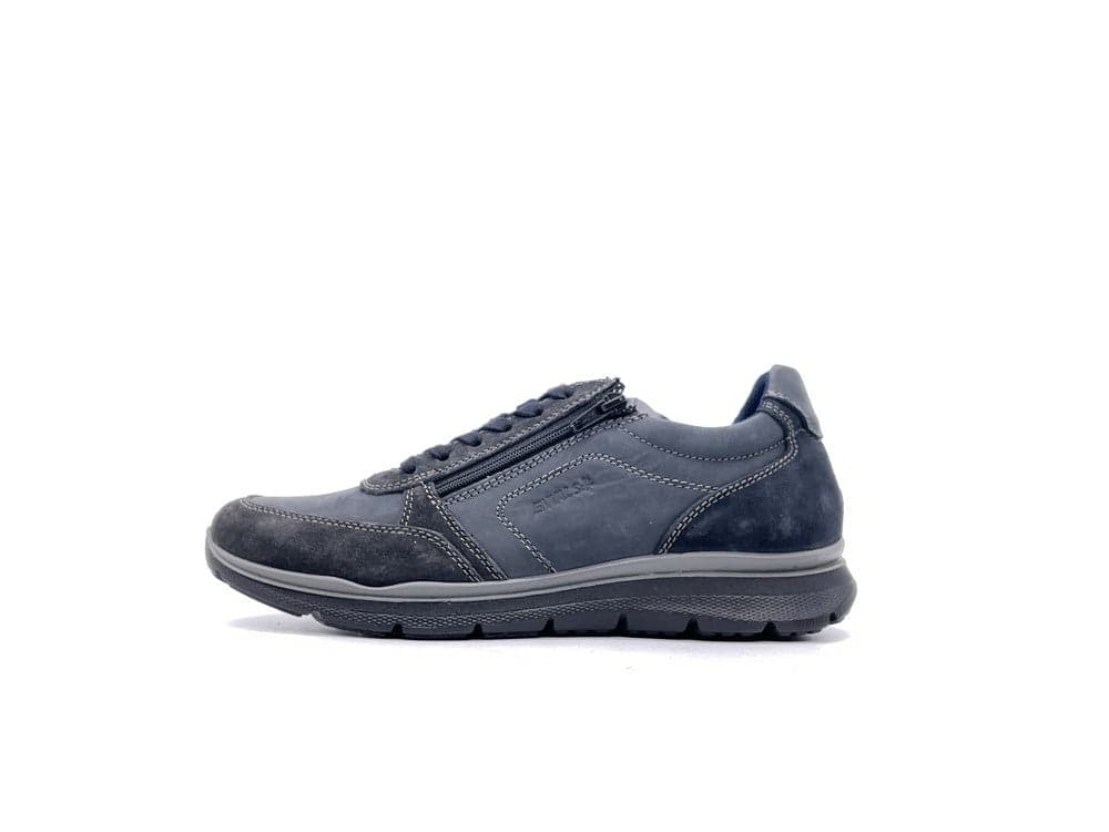ENVAL SOFT Sneaker Uomo Nabuk Notte in Sneaker casual Calzature Durello - Agna, commercioVirtuoso.it