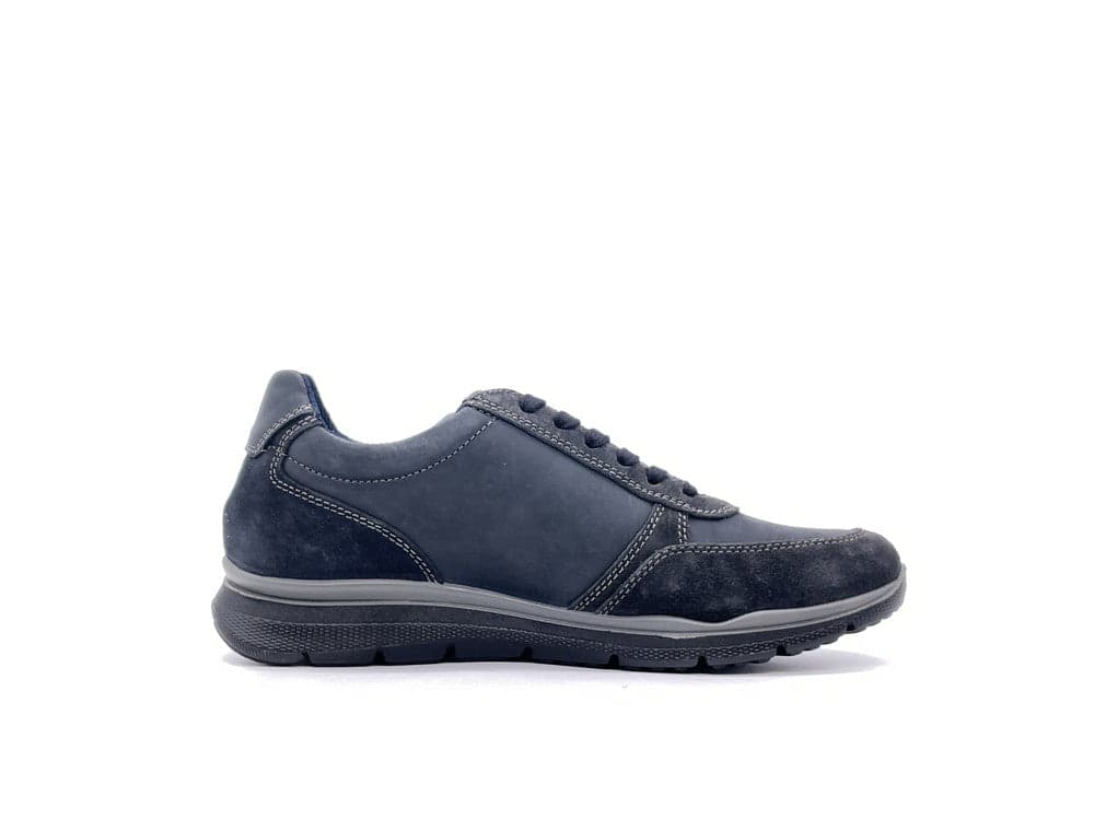 ENVAL SOFT Sneaker Uomo Nabuk Notte in Sneaker casual Calzature Durello - Agna, commercioVirtuoso.it