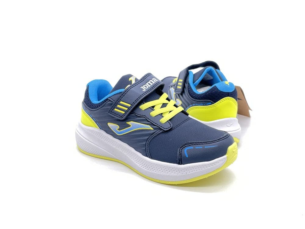 JOMA Sneaker bambino FURY JR navy yellow in Sneaker casual Calzature Durello - Agna, commercioVirtuoso.it