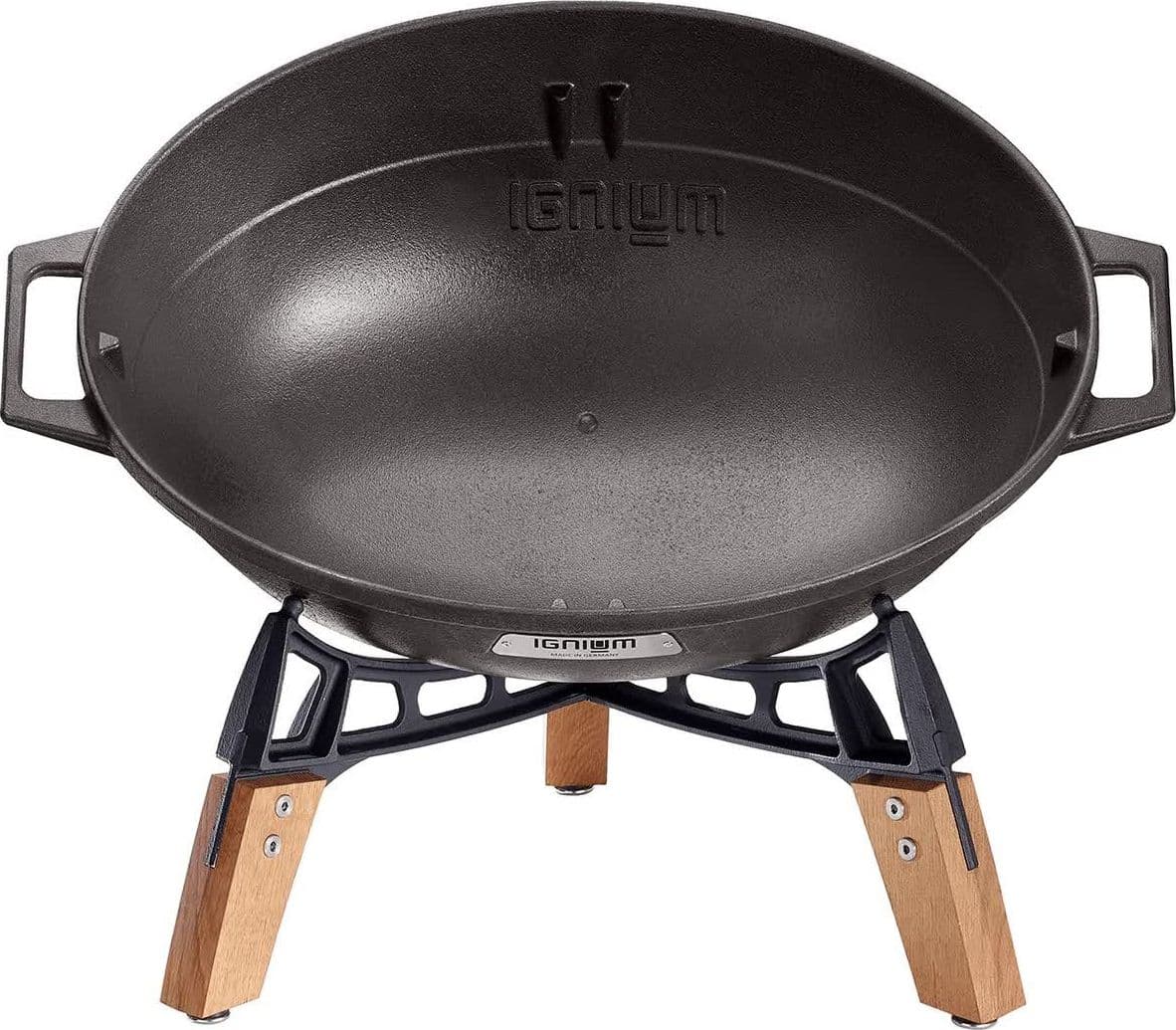 Ignium Taran Fire braciere di ghisa portatile basso da giardino terrazzo campeggio in Bracieri Aloiserw.com - Altomonte, commercioVirtuoso.it