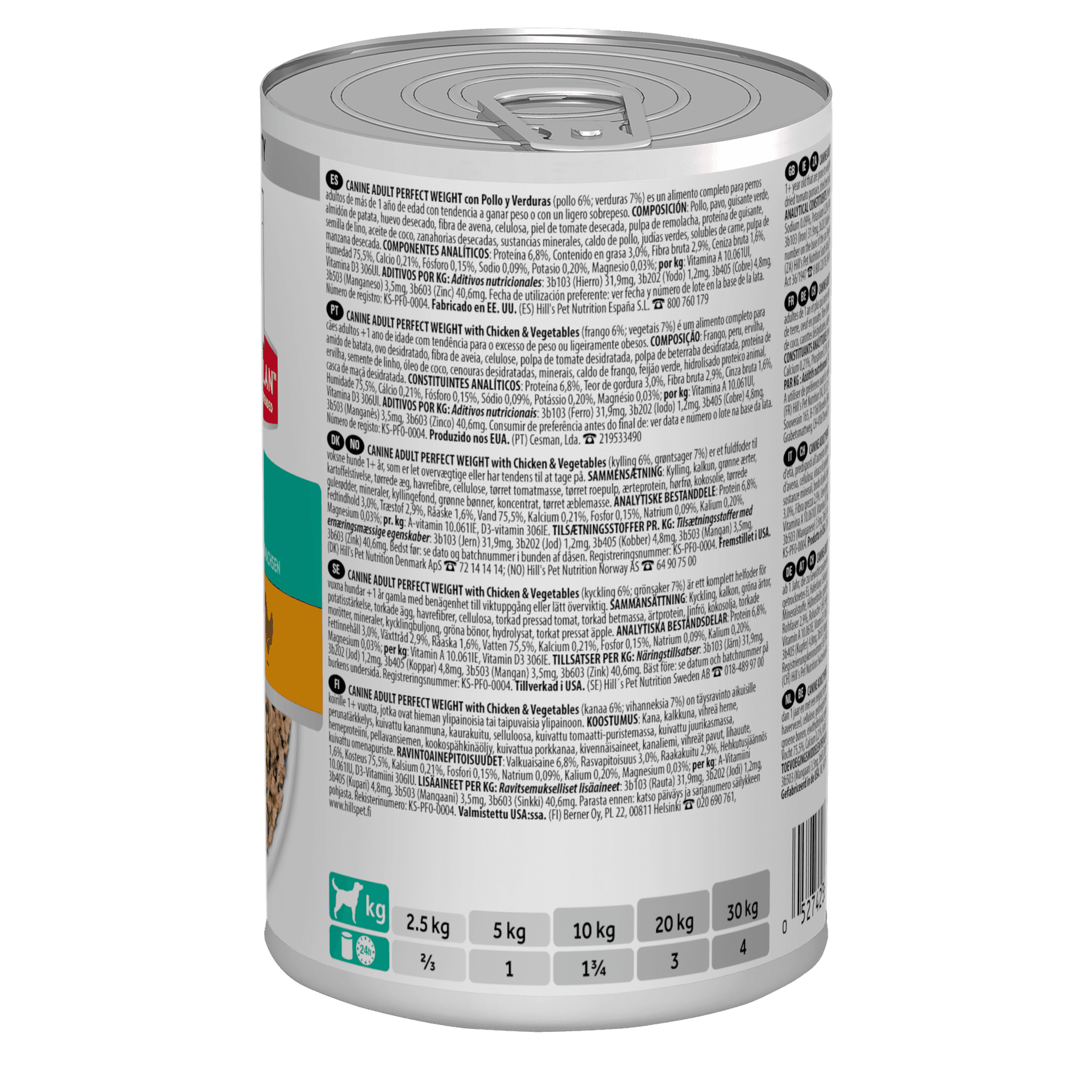 Hill's Perfect Weight umido Cani Adulti pollo e verdure 363 gr in Secco 101 Market - Poggibonsi, commercioVirtuoso.it