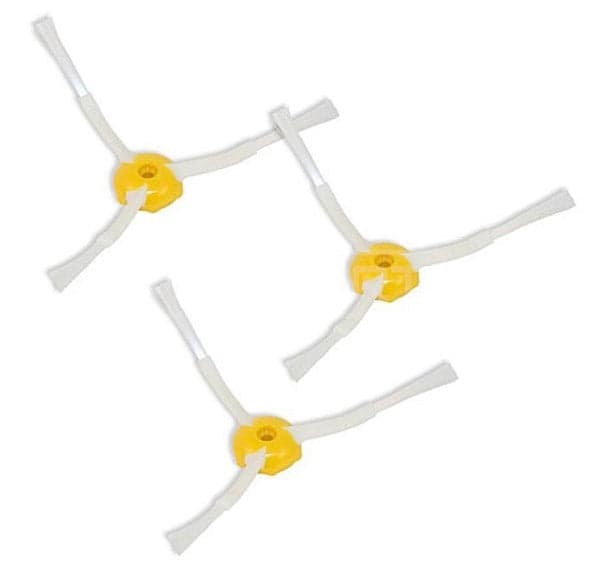 Spazzole laterali (adatte per Roomba 500, 600, 700) giallo/bianco - 3 PZ -PC 59 in prodotto EuroStore07 - Alatri, commercioVirtuoso.it
