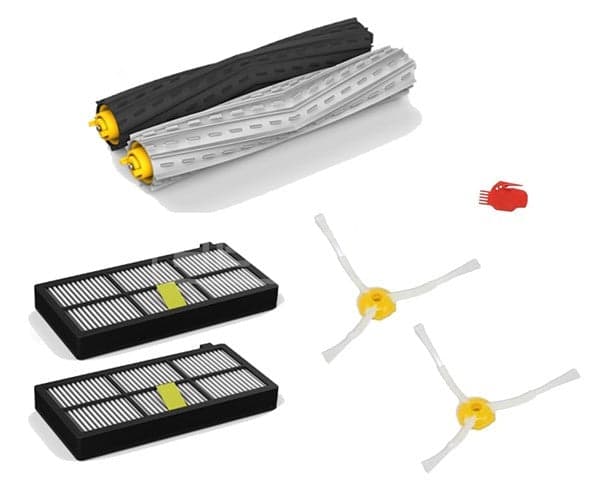 KIT 2 FILTRI + 2 RULLI + 2 SPAZZOLE - IROBOT 4415866 - ROOMBA SERIE 800/900 in prodotto EuroStore07 - Alatri, commercioVirtuoso.it