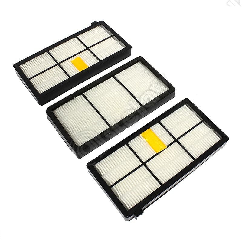 FILTRO HEPA RETTANGOLARE ASPIRAPOLVERE IROBOT SERIE 800-900- PZ 3 - AT 00802400 in prodotto EuroStore07 - Alatri, commercioVirtuoso.it