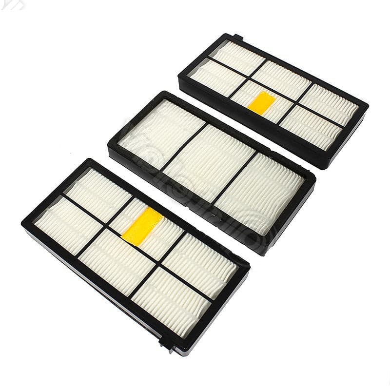 FILTRO HEPA RETTANGOLARE ASPIRAPOLVERE IROBOT SERIE 800-900- PZ 3 - AT 00802400 in prodotto EuroStore07 - Alatri, commercioVirtuoso.it