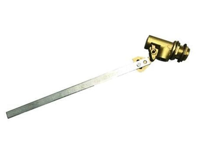 RUBINETTO A GALLEGGIANTE CORPO OTTONE ASTA PIATTA INOX M 1/2" mm.300 - ø MM 8 in prodotto EuroStore07 - Alatri, commercioVirtuoso.it