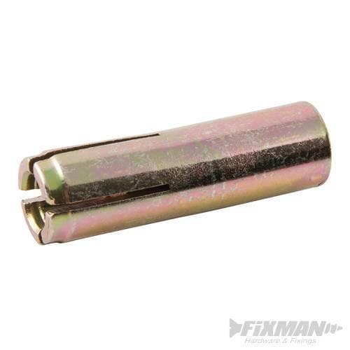 Tassello metallico femmina 6 8 e 10 mm 10 p.zi Fixman - 5