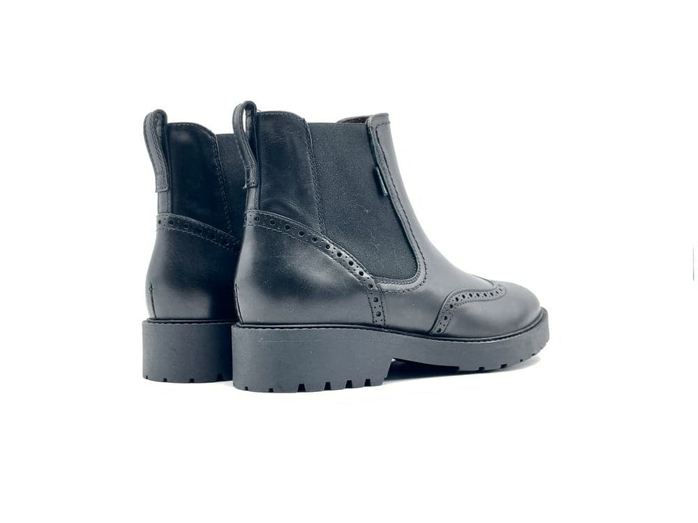 NERO GIARDINI Stivaletti Chelsea donna in pelle colore nero in Stivali Calzature Durello - Agna, commercioVirtuoso.it