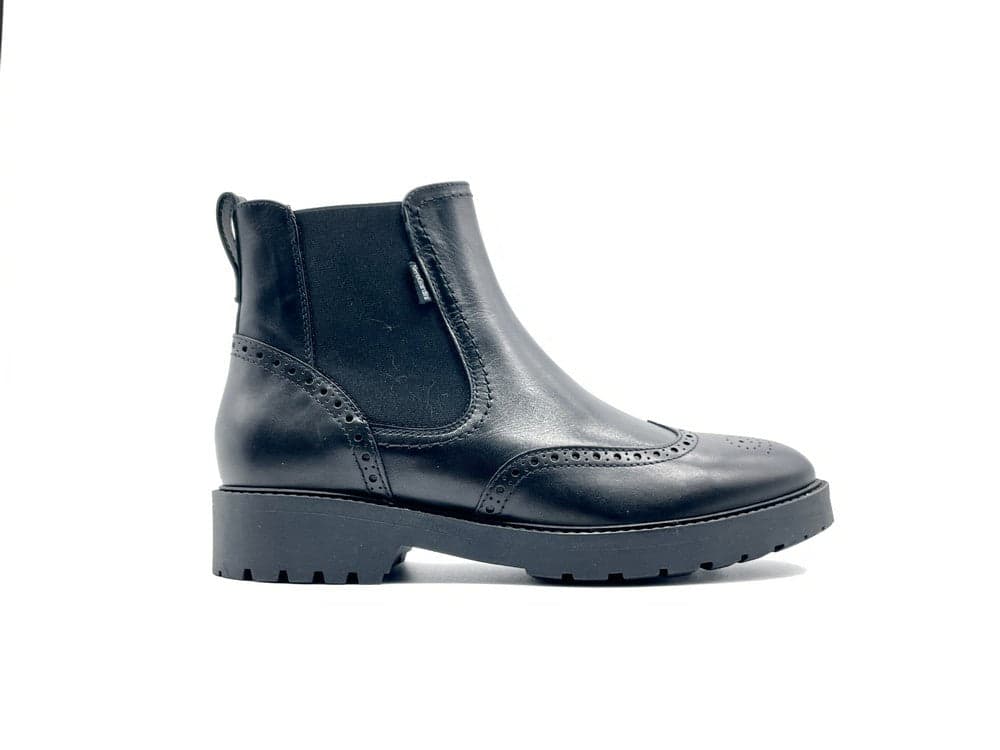 NERO GIARDINI Stivaletti Chelsea donna in pelle colore nero in Stivali Calzature Durello - Agna, commercioVirtuoso.it