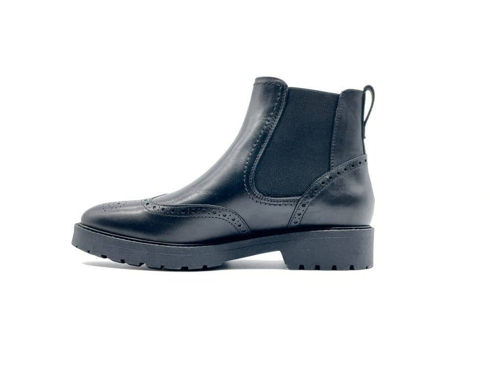 NERO GIARDINI Stivaletti Chelsea donna in pelle colore nero in Stivali Calzature Durello - Agna, commercioVirtuoso.it