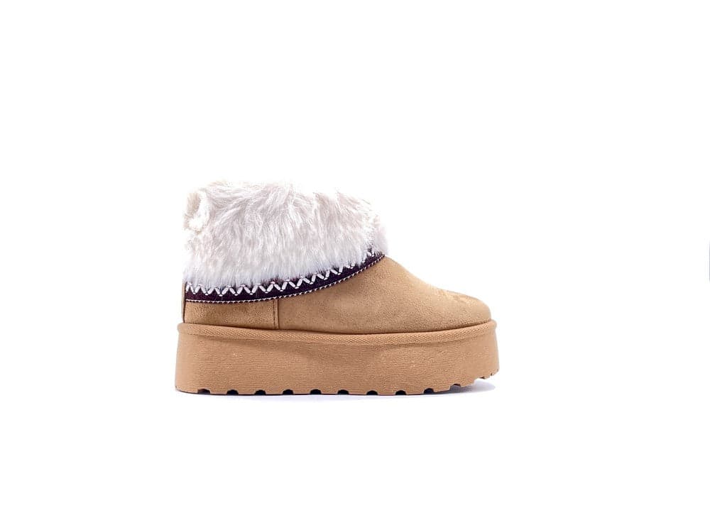 Stivaletti Bambina con Pelliccia sintetica Stile Chic in Stivali Calzature Durello - Agna, commercioVirtuoso.it