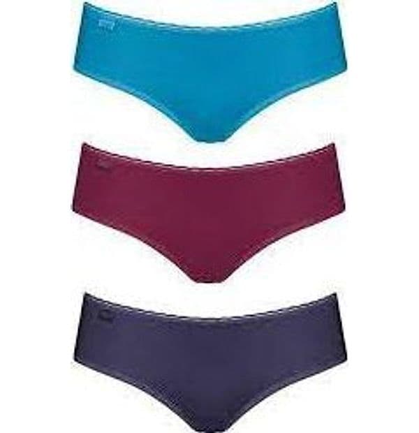 Sloggi Daily Cotton Hipster 3 Pack Grape-Navy- Teal in Culotte e Parigamba Scontolo.net - Potenza, commercioVirtuoso.it