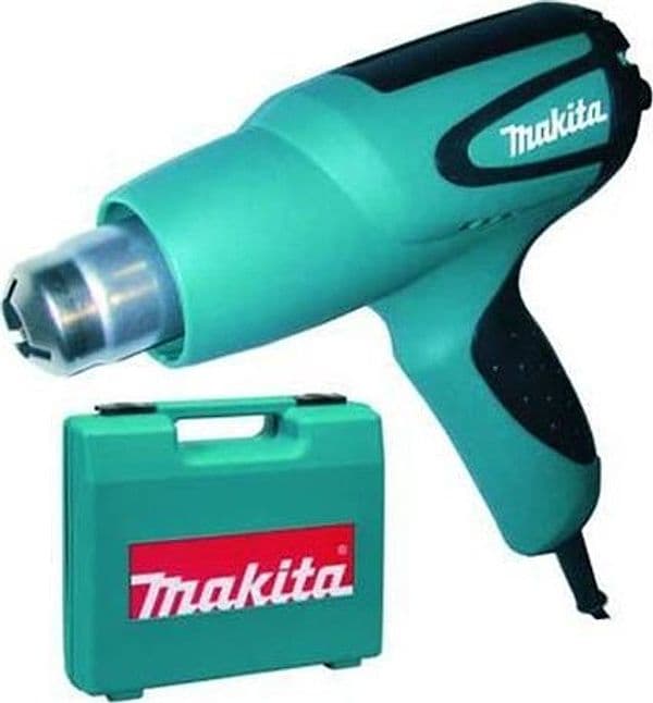 MAKITA - TERMOSOFFIATORE REGOLABILE 350/600° 1600W (HG5030K) - FER 196307 in prodotto EuroStore07 - Alatri, commercioVirtuoso.it