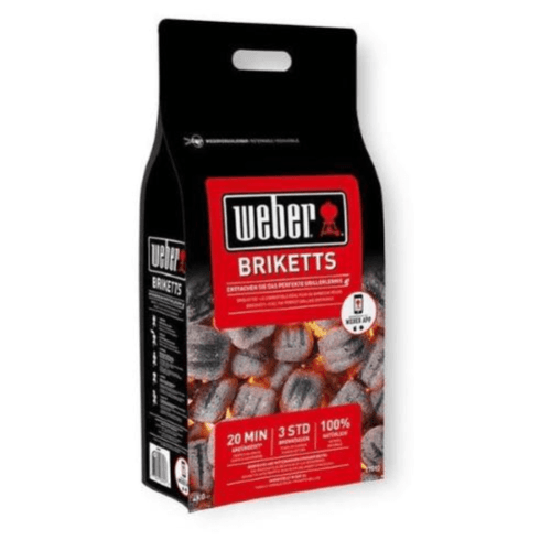Weber - Sacco Bricchetti di carbone da 8 kg -- in prodotto EuroStore07 - Alatri, commercioVirtuoso.it