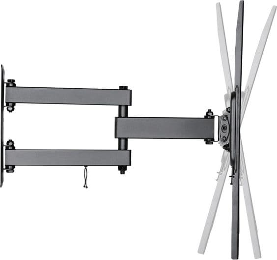 Supporto TV in acciaio per tutti i televisori lcd led plasma da 32" fino a 55" in Supporti da parete e da soffitto Aloiserw.com - Altomonte, commercioVirtuoso.it
