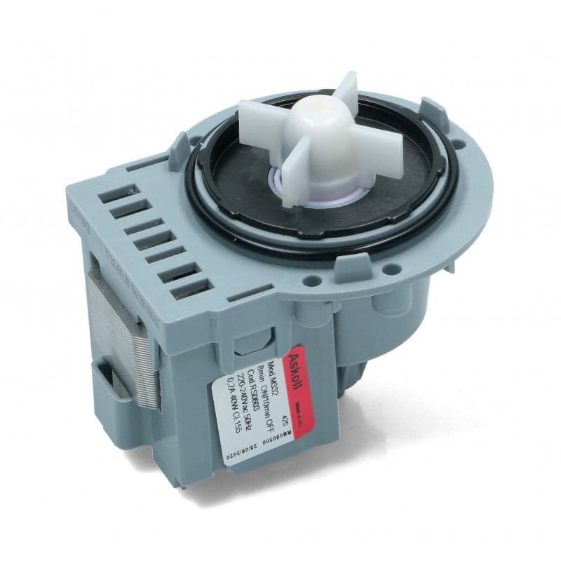 ELETTROPOMPA POMPA LAVATRICE ASKOLL 40W RC0083 ELECTROLUX cM231 XP CANDY in prodotto EuroStore07 - Alatri, commercioVirtuoso.it