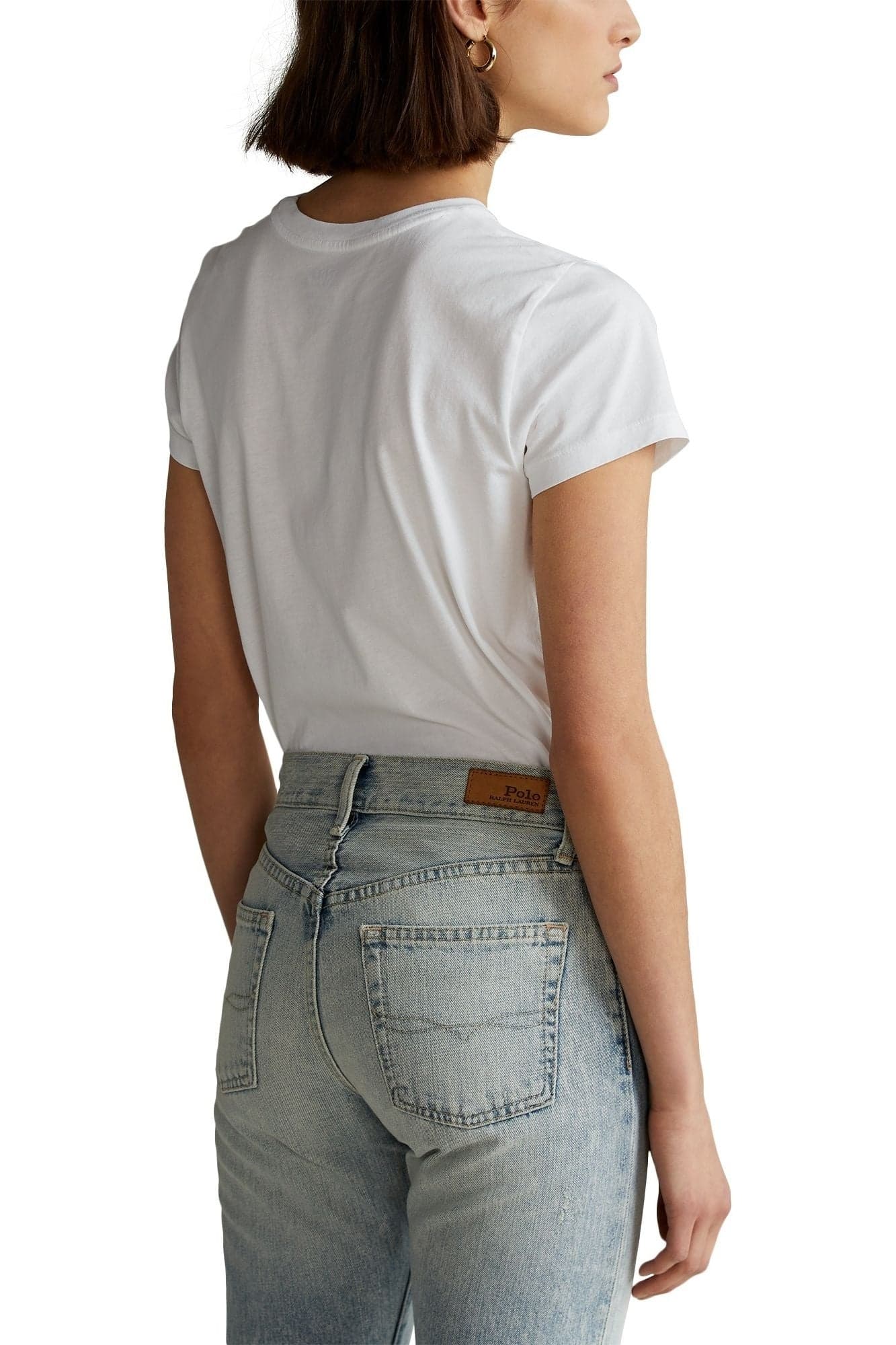 Ralph Lauren T-shirt e Polo Bianco da donna in T-shirt Drestige - Casamassima, commercioVirtuoso.it