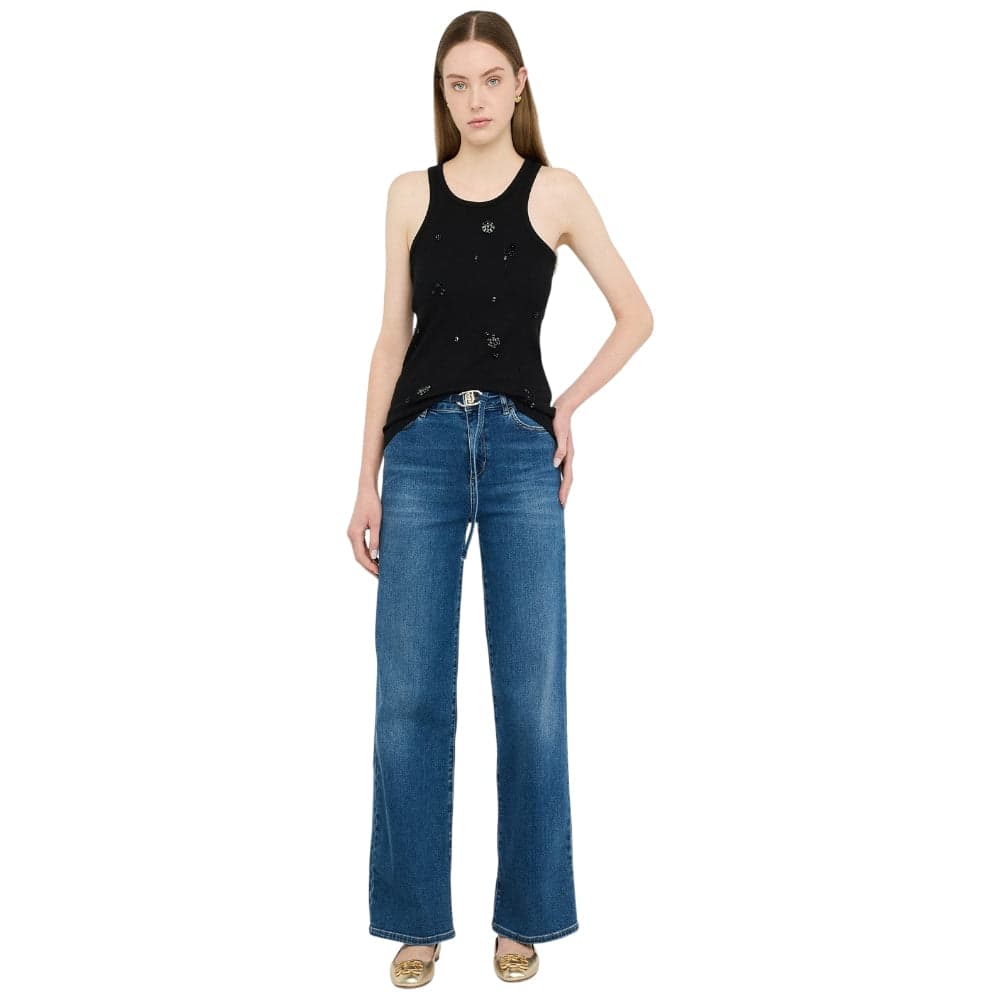 Liu Jo flare cropped con cintura GOOD UF5101D0264-78899 in Jeans Prodotti di Classe - Nocera Superiore, commercioVirtuoso.it