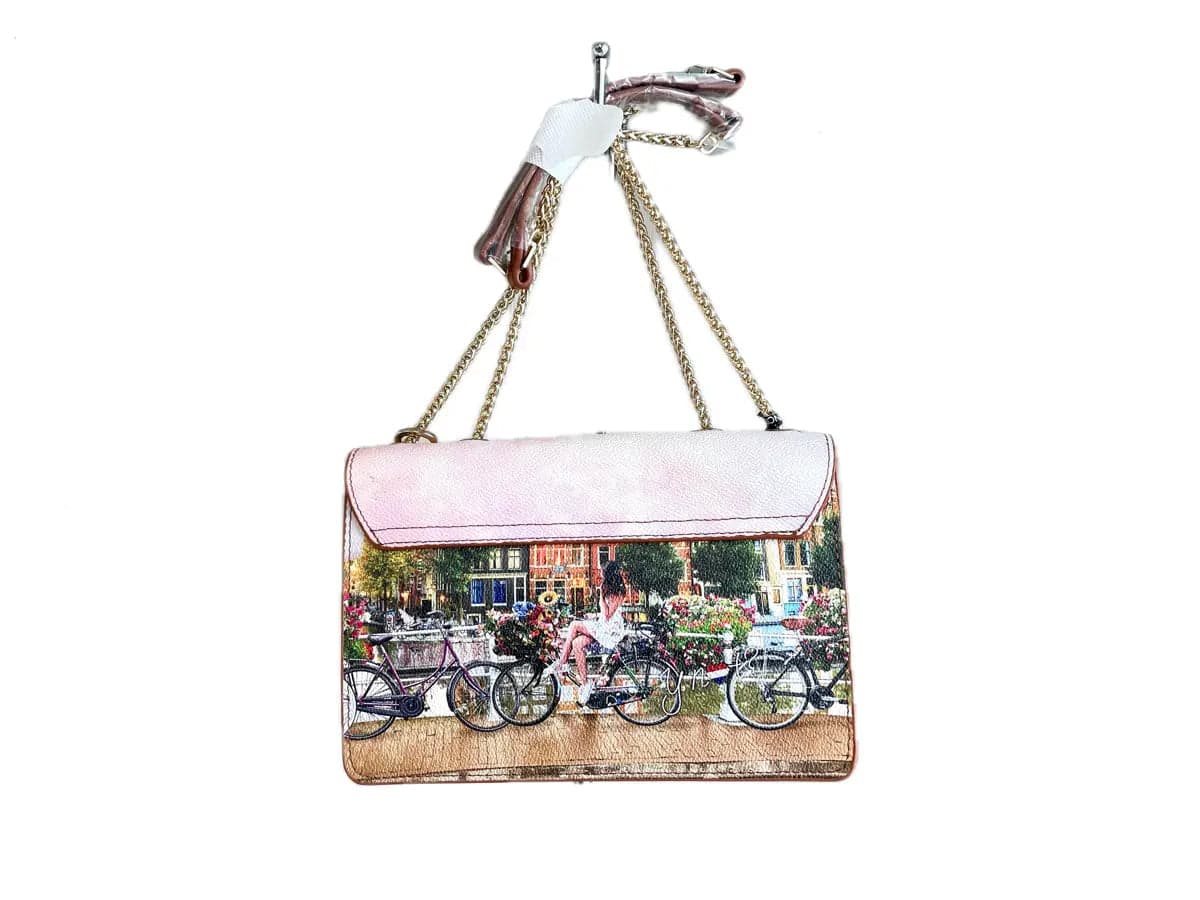 YNOT Borsa a spalla donna YES Flower River in Pochette e Clutch Calzature Durello - Agna, commercioVirtuoso.it