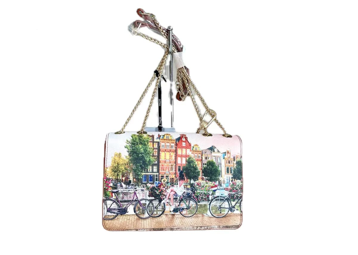 YNOT Borsa a spalla donna YES Flower River