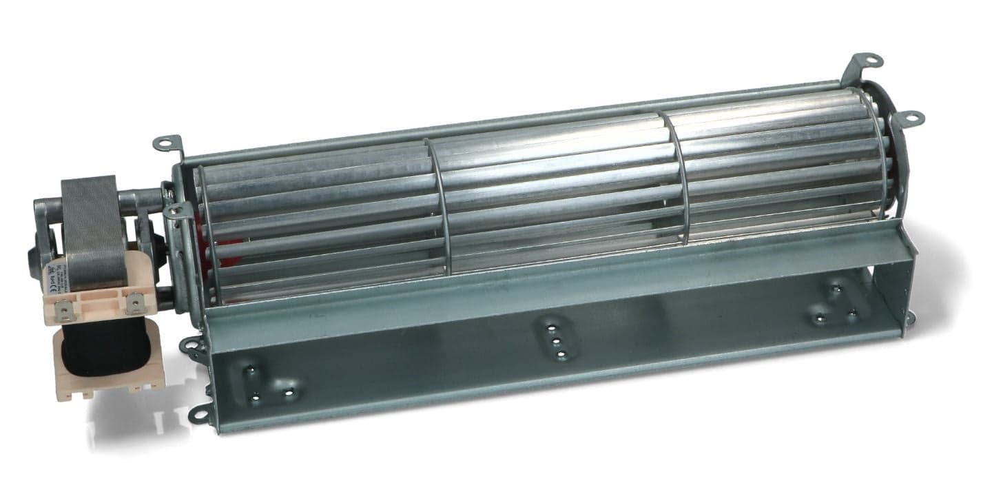 VENTOLA TANGENZIALE MOTORE SX PER FORNO STUFA LEGNA PELLET CM 27 SP 324 in prodotto EuroStore07 - Alatri, commercioVirtuoso.it