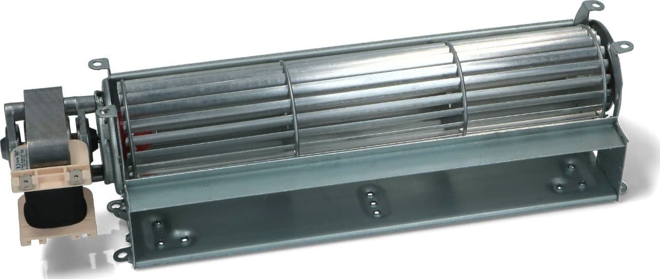 VENTOLA TANGENZIALE MOTORE SX PER FORNO STUFA LEGNA PELLET CM 27 SP 324 in prodotto EuroStore07 - Alatri, commercioVirtuoso.it