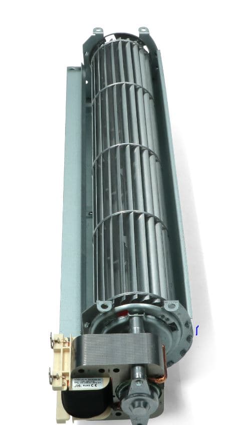 VENTOLA TANGENZIALE MOTORE DX PER FORNO STUFA LEGNA PELLET CM 27 SP 323 in prodotto EuroStore07 - Alatri, commercioVirtuoso.it