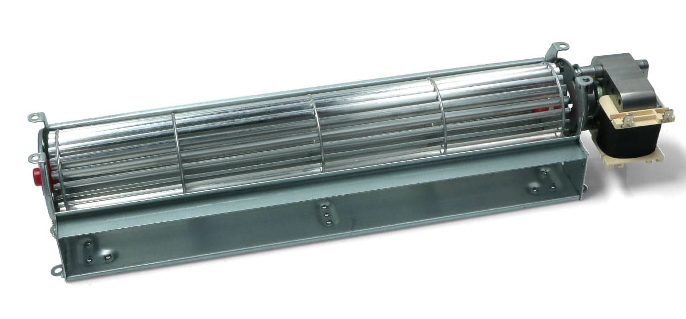 VENTOLA TANGENZIALE MOTORE DX PER FORNO STUFA LEGNA PELLET CM 27 SP 323 in prodotto EuroStore07 - Alatri, commercioVirtuoso.it