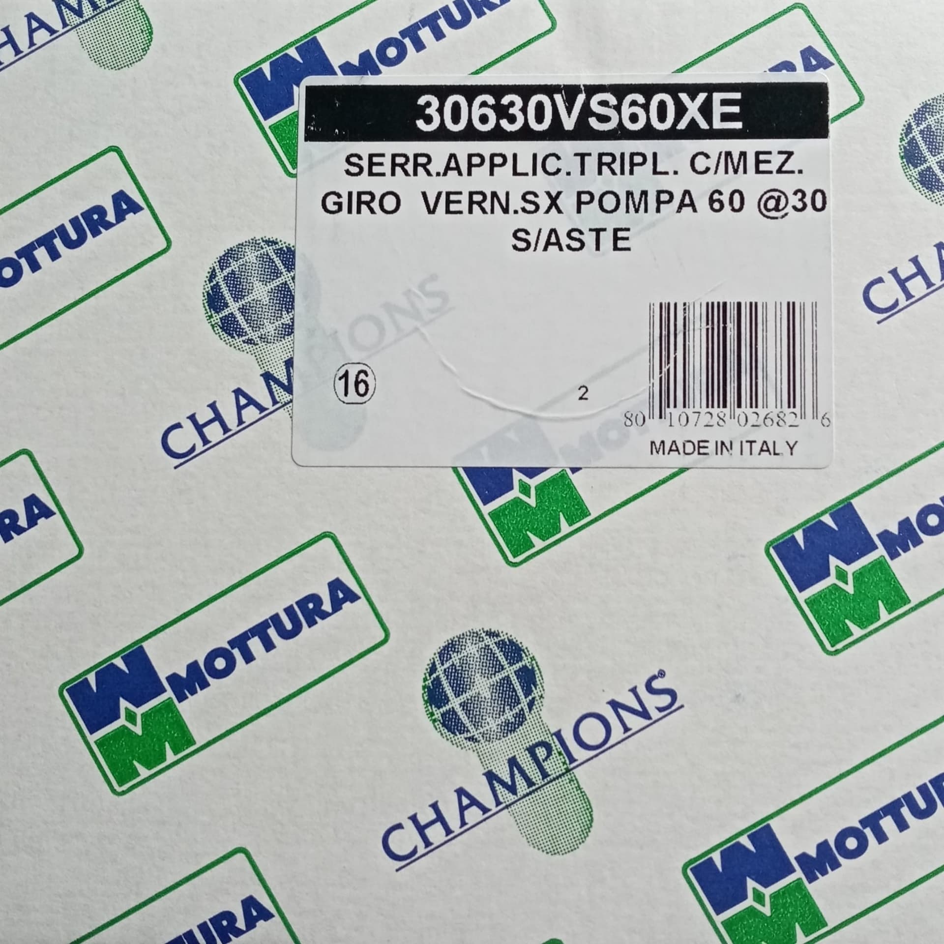 Mottura serratura ad applicare sinistra da 60mm con scrocco per porte legno e ferro in Serrature a incastro Aloiserw.com - Altomonte, commercioVirtuoso.it