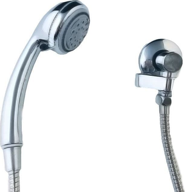 Kit set doccia multigetto con supporto in ottone e tubo flessibile