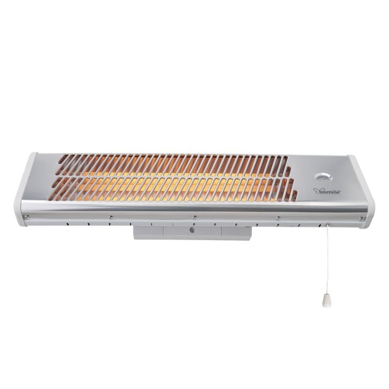 Bimar HR 312 stufa quarzo a parete 1500W - IP24 in Stufe elettriche Aloiserw.com - Altomonte, commercioVirtuoso.it