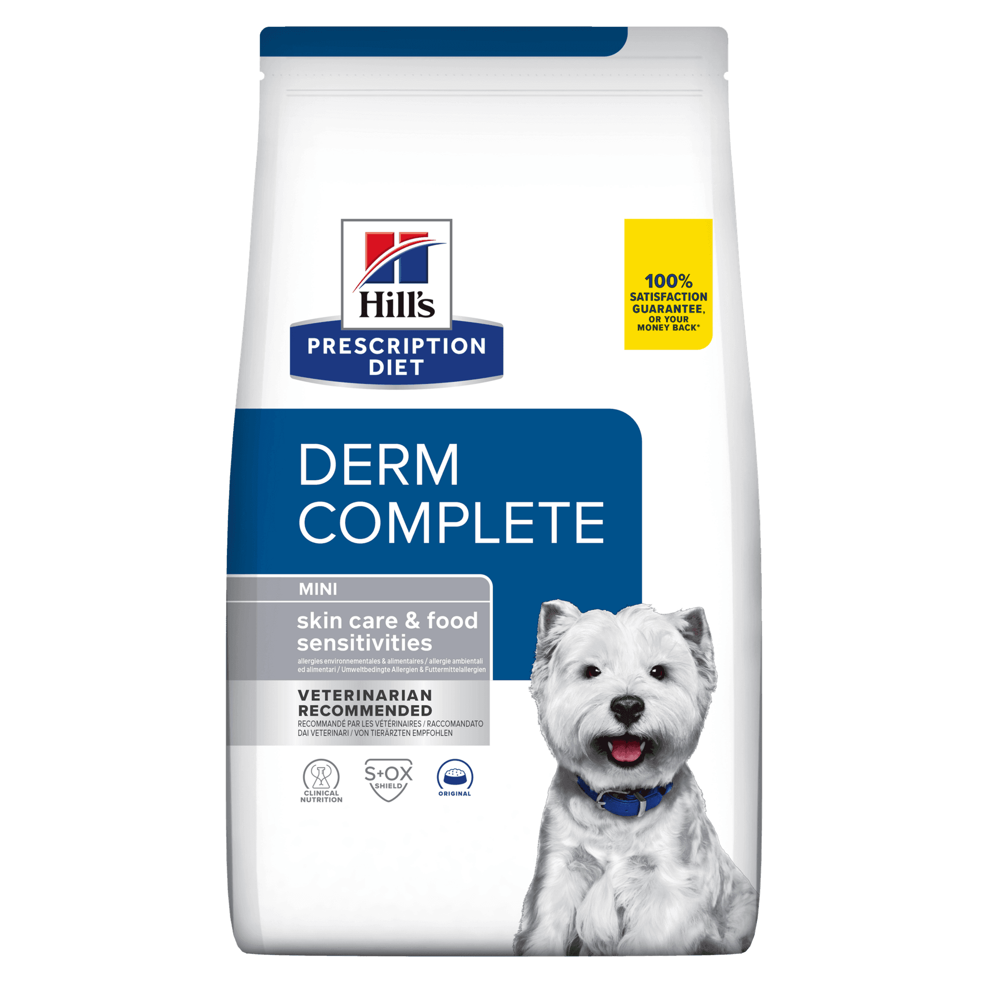 Hill's Prescription Diet Derm Complete secco Cani Adulti Mini 1 kg in Secco 101 Market - Poggibonsi, commercioVirtuoso.it