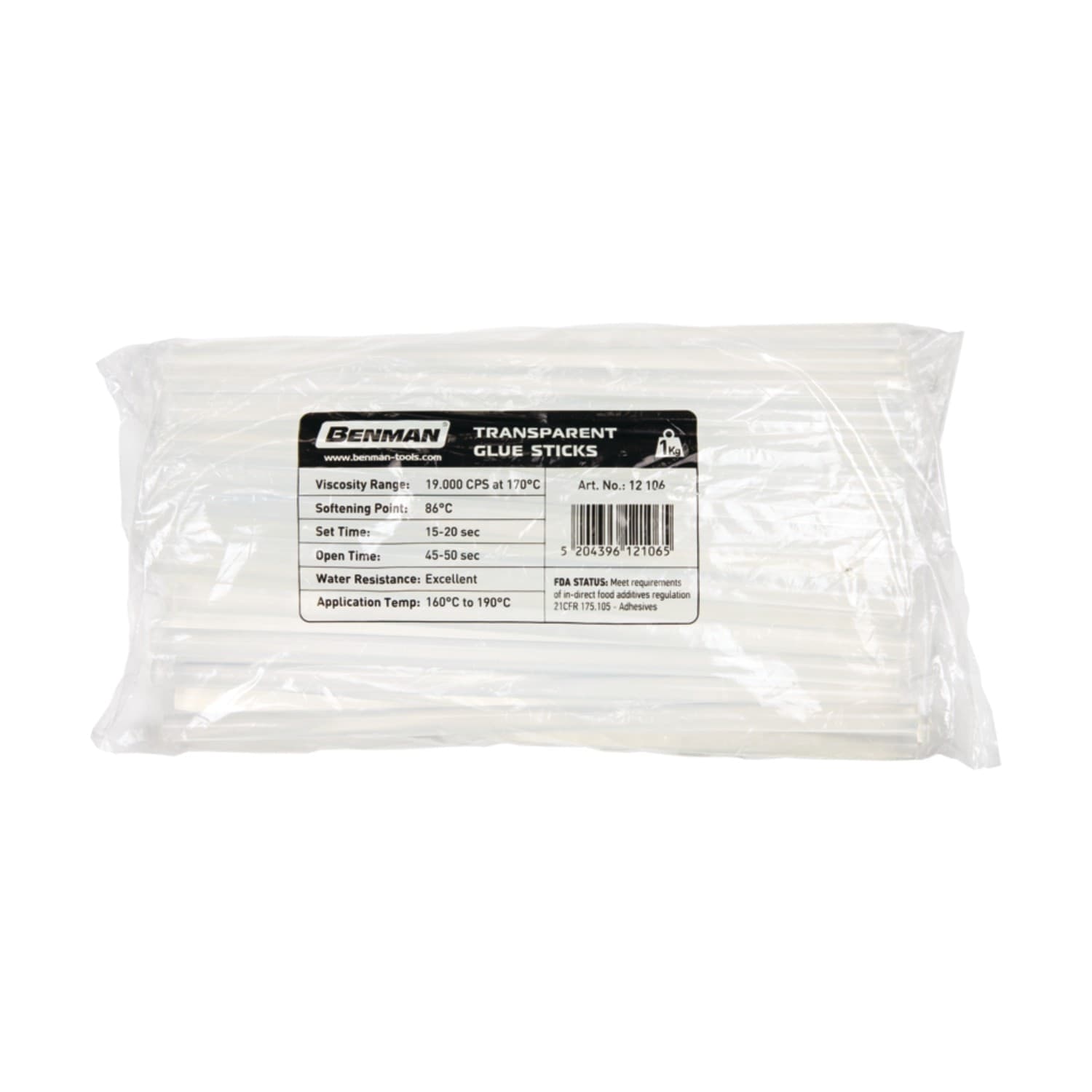 Colla trasparente per pistola a caldo in stecche da 11x290mm - 1kg in Stick colla a caldo Aloiserw.com - Altomonte, commercioVirtuoso.it