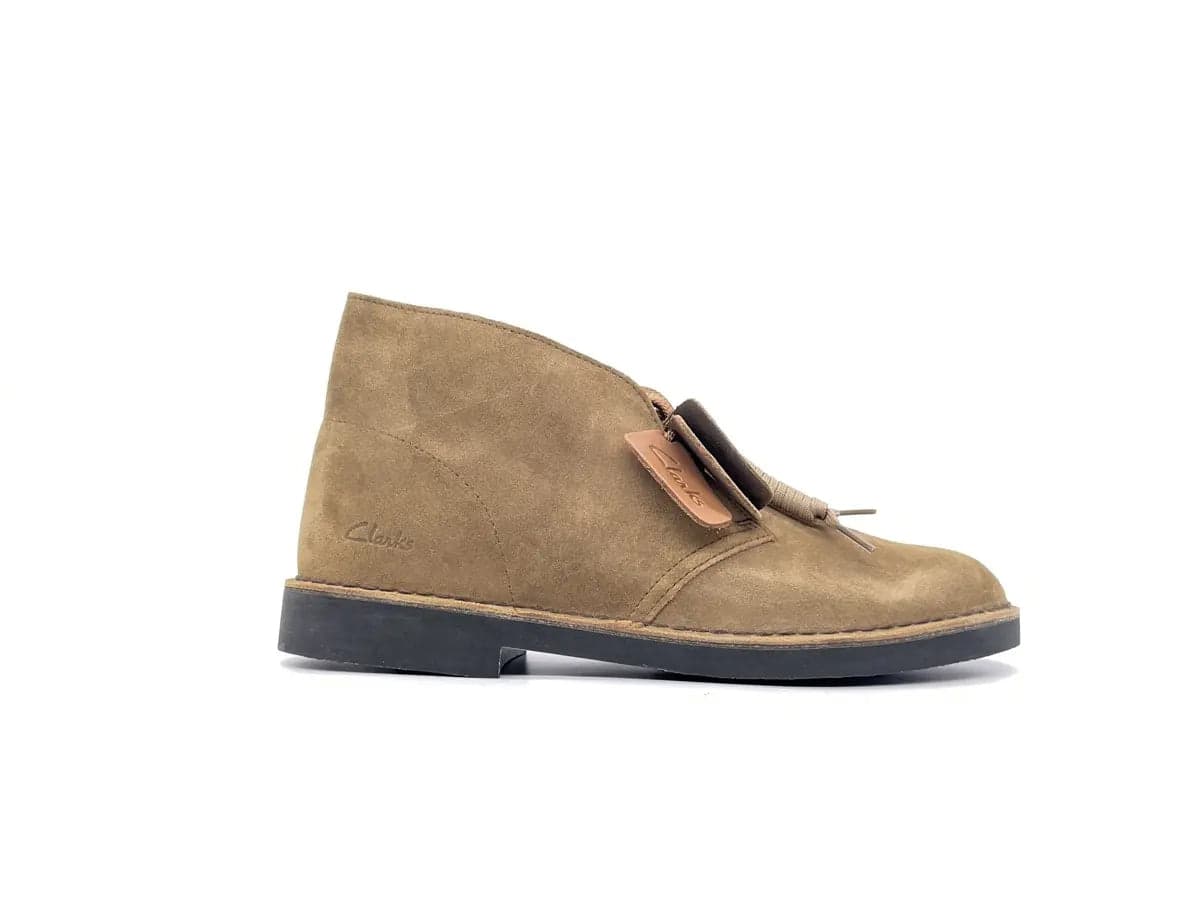CLARKS DESERT BOOT 200th Anniversary edition dark sand suede in Stivali Calzature Durello - Agna, commercioVirtuoso.it