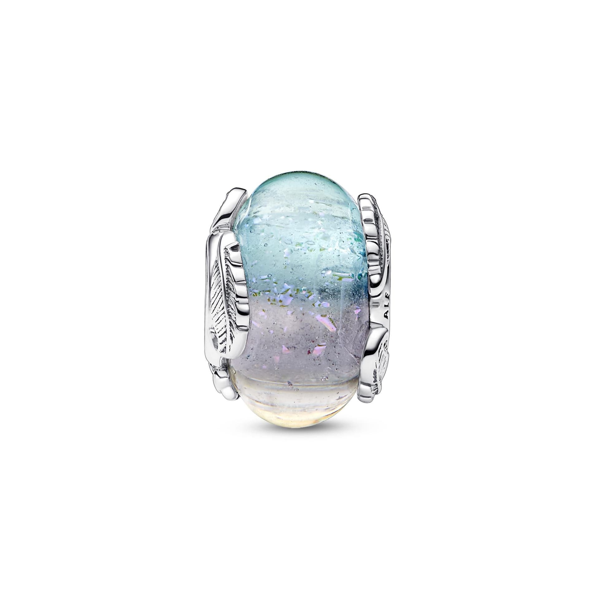 Pandora - Charm in vetro di Murano multicolore Piuma Curva in Bead Charm Alba Gioielli - Casoria, commercioVirtuoso.it