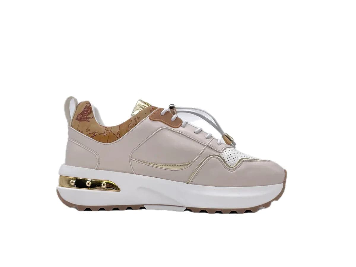 ALVIERO MARTINI GEO ROAD Sneakers donna bianche e avorio in Sneaker casual Calzature Durello - Agna, commercioVirtuoso.it