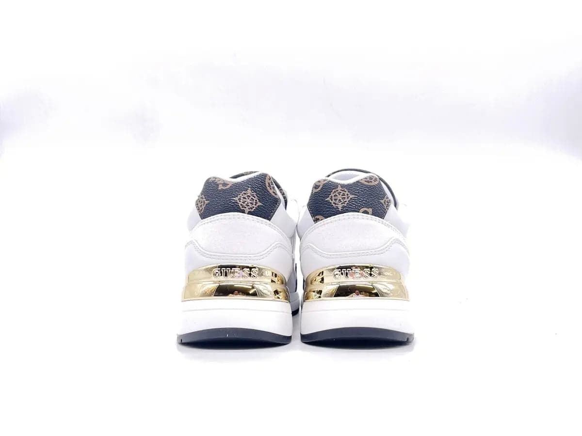 GUESS Sneaker donna FL5MOXFAL12 Bianco in Sneaker casual Calzature Durello - Agna, commercioVirtuoso.it