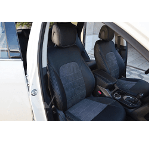 Set coprisedili su misura per Hyundai Santa Fe 3 (2012-2018), Leather style in Set per interni Autooggetti.it - Roma, commercioVirtuoso.it