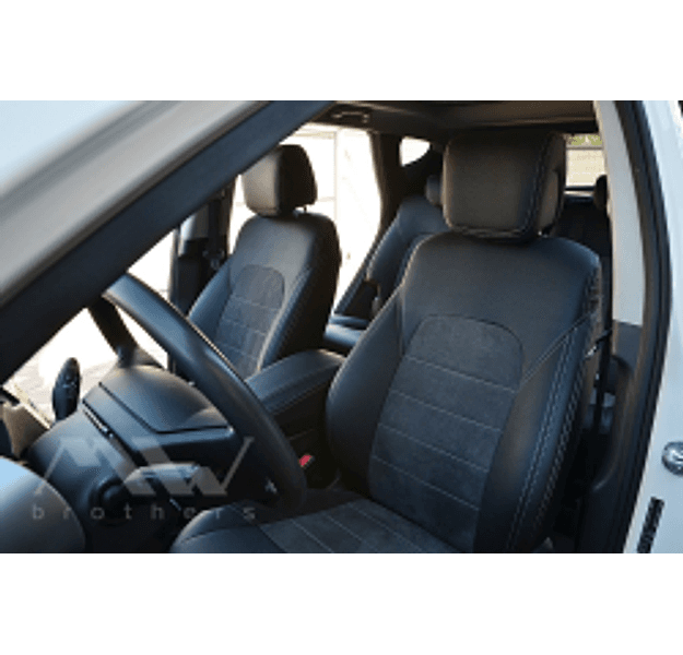 Set coprisedili su misura per Hyundai Santa Fe 3 (2012-2018), Leather style in Set per interni Autooggetti.it - Roma, commercioVirtuoso.it