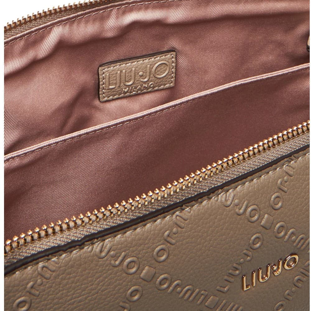 Liu Jo borsa a spalla crossbody taupe AF5072E0538-71105 in Borse a spalla Prodotti di Classe - Nocera Superiore, commercioVirtuoso.it