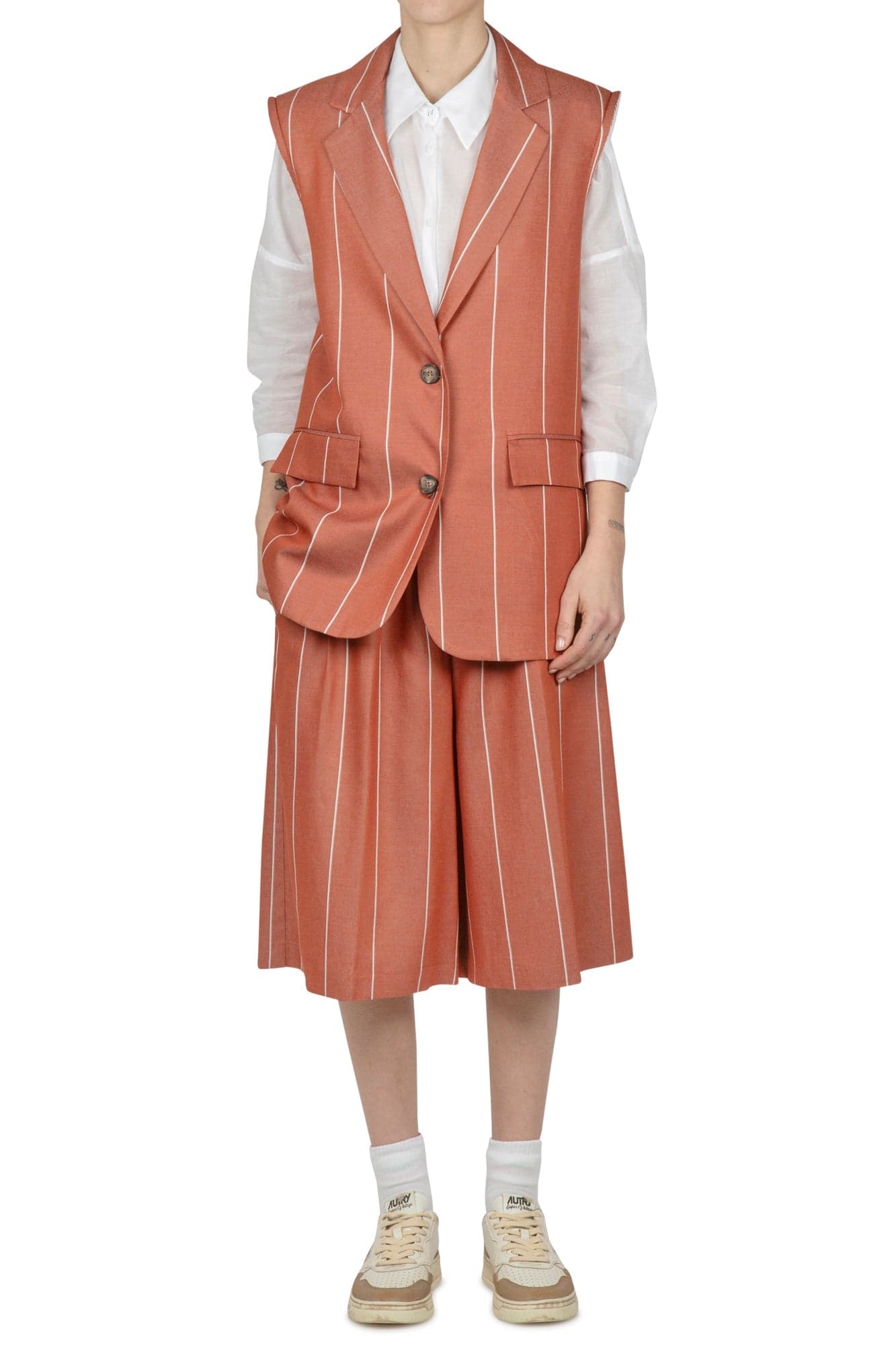 SO ALLURE So Allure - Gilet - 450033 - Ruggine da donna in Gilet Drestige - Casamassima, commercioVirtuoso.it
