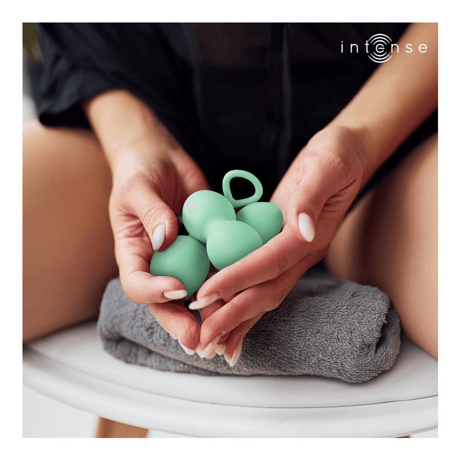 INTENSE - KIT PALLINE KEGEL CHARLI VERDE CHIARO in Palline vaginali Desideria Shop - Latina, commercioVirtuoso.it