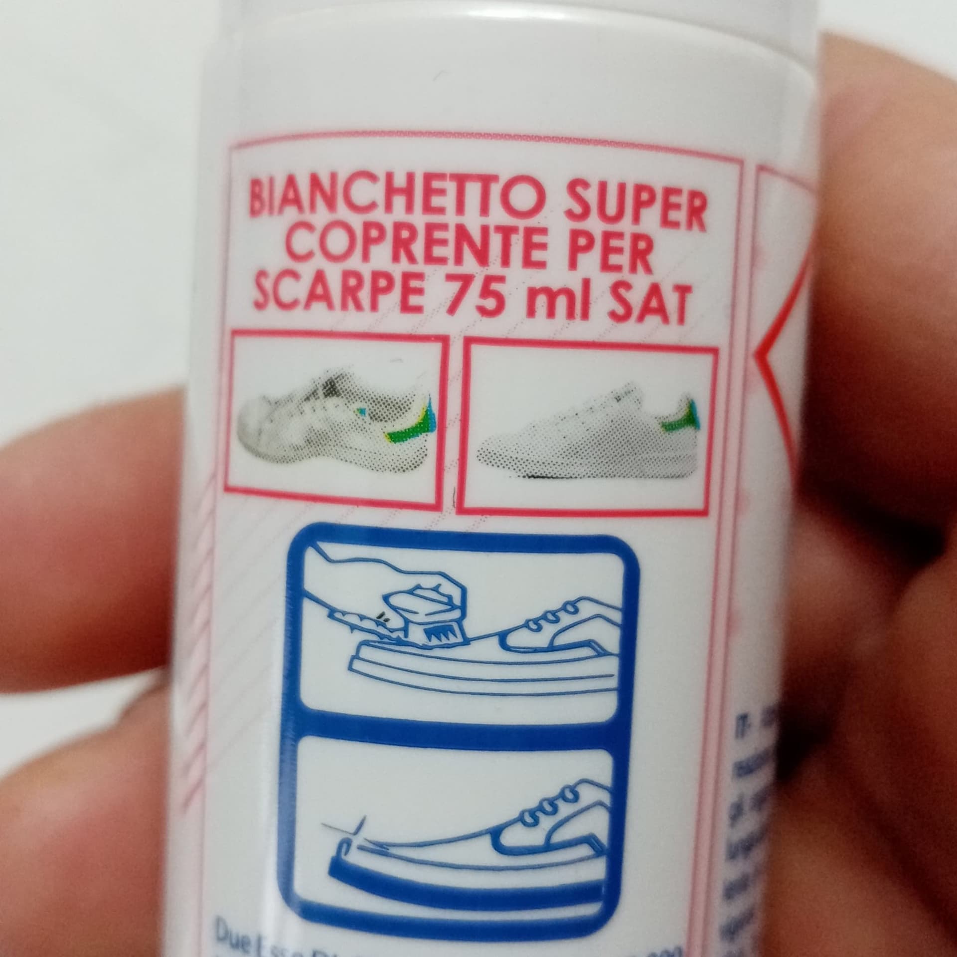 Rilux 75ml sbiancante bianchetto super coprente per scarpe in Lucido per scarpe Aloiserw.com - Altomonte, commercioVirtuoso.it