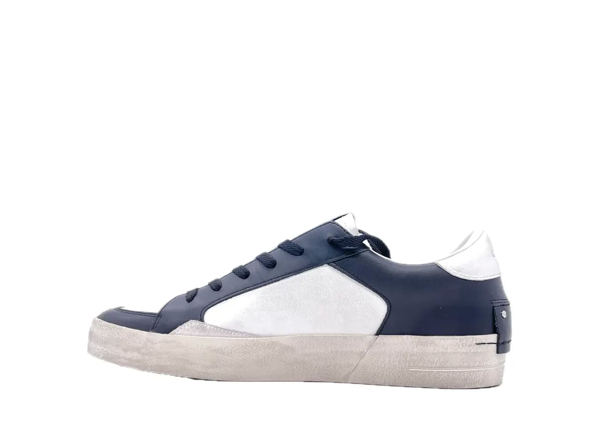 CRIME LONDON SK8 DELUZE Sneaker uomo bianca e nera in Sneaker casual Calzature Durello - Agna, commercioVirtuoso.it
