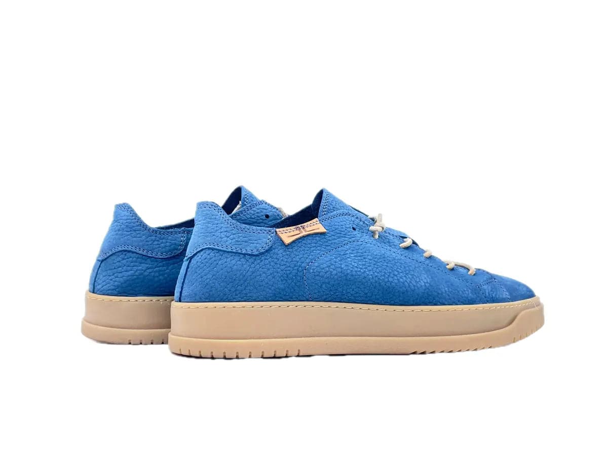 JACKAL Sneaker uomo in pelle jeans bottalata e fondo miele in Sneaker casual Calzature Durello - Agna, commercioVirtuoso.it