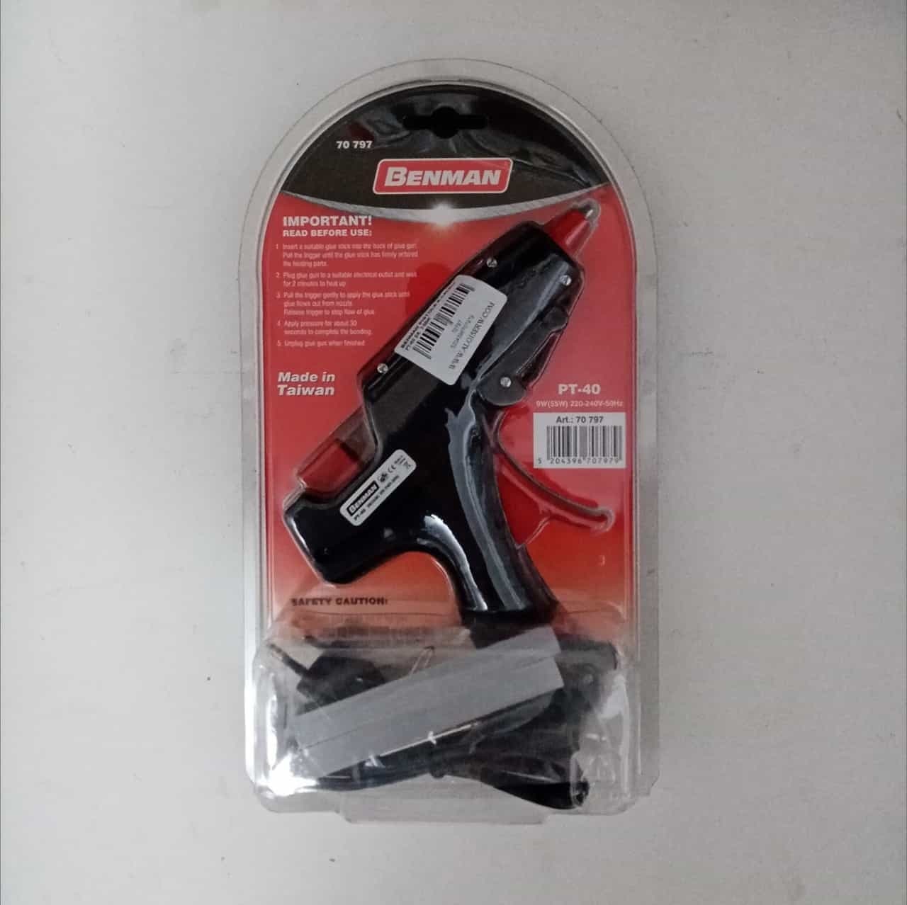 BenMan pistola per colla a caldo potenza variabile da 7-55W in Pistole per colla Aloiserw.com - Altomonte, commercioVirtuoso.it