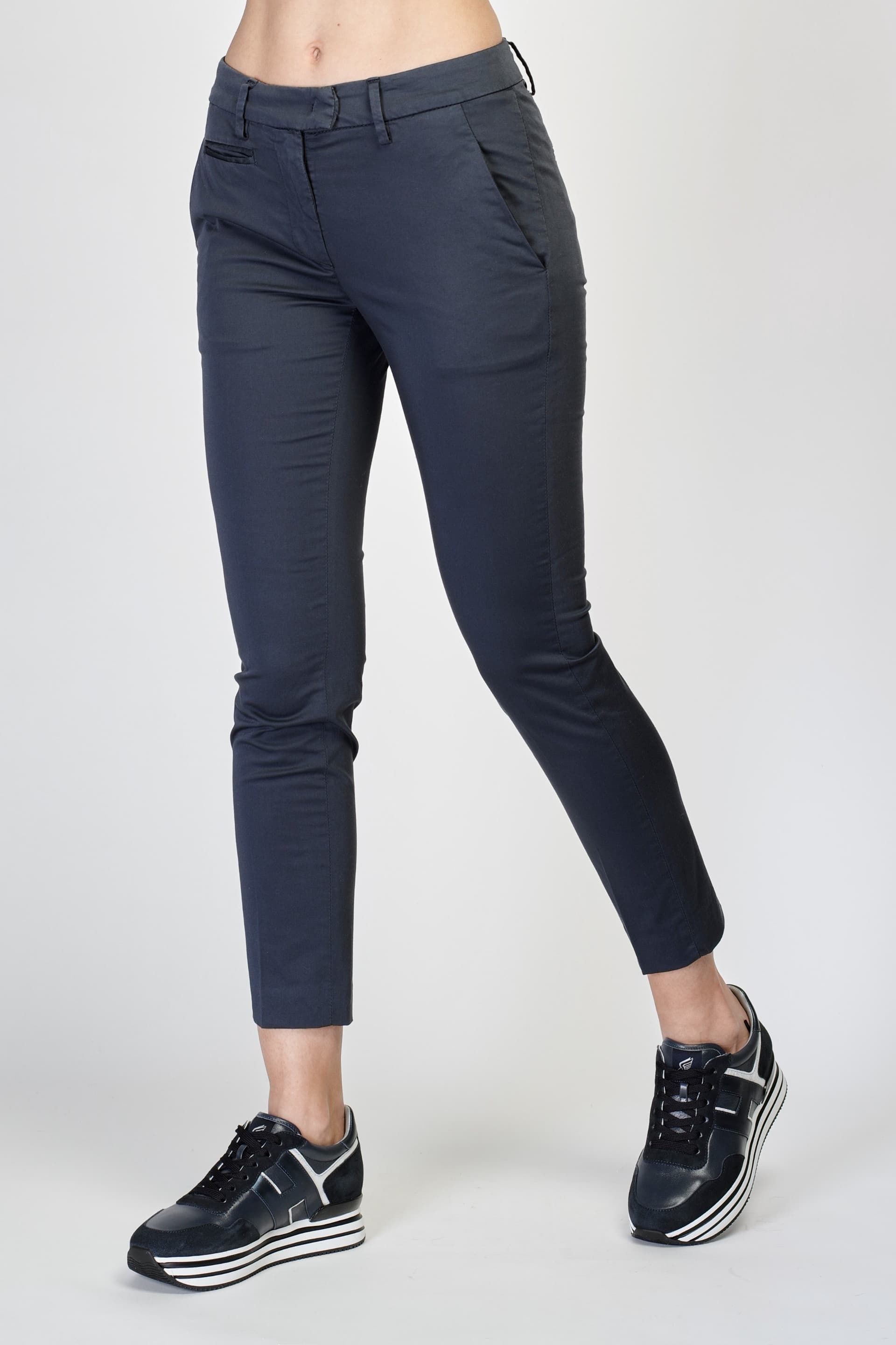 Dondup Pantaloni Blu da donna in Pantaloni Drestige - Casamassima, commercioVirtuoso.it