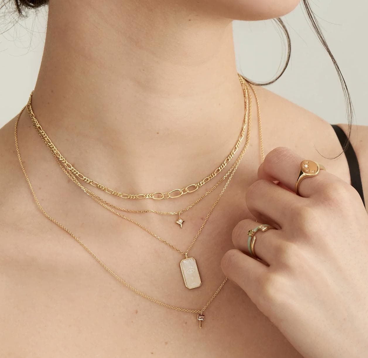 ANIA HAIE - Collana con pendente in oro Evil Eye in Collane Alba Gioielli - Casoria, commercioVirtuoso.it