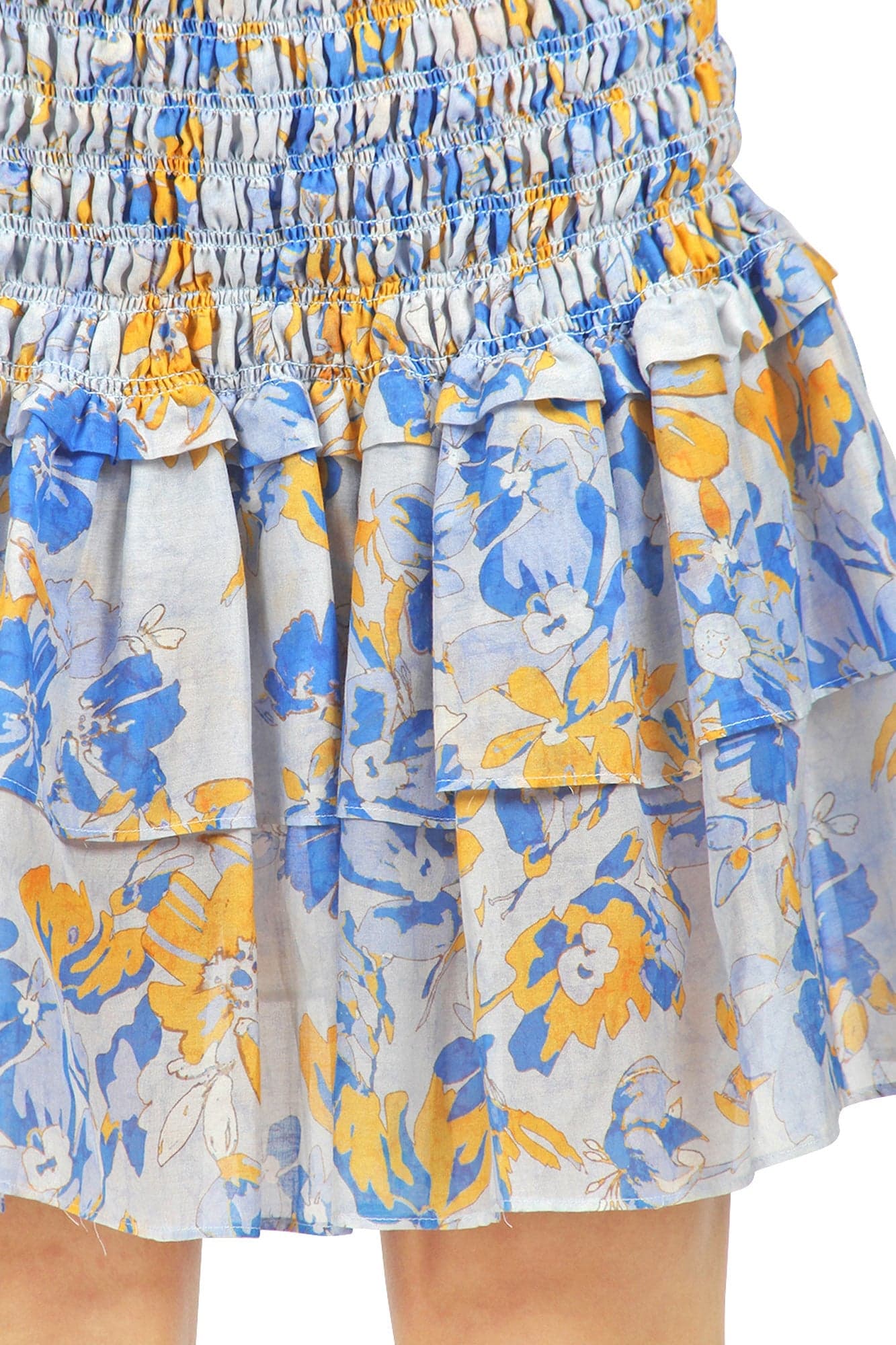 JUCCA Jucca - Gonna - 410804 - Fantasia Azzurro da donna in Gonne Drestige - Casamassima, commercioVirtuoso.it